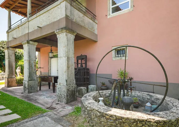 بيت للعطل Martim With Pool & Big Garden Near Braga By Se *